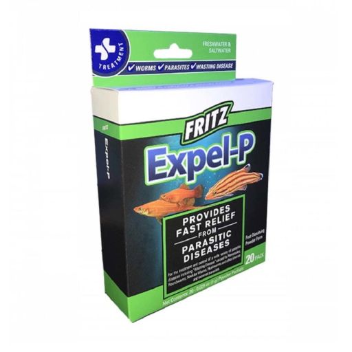 Fritz Aquatics Expel-p Parasitic Disease Treatment - 20 Count