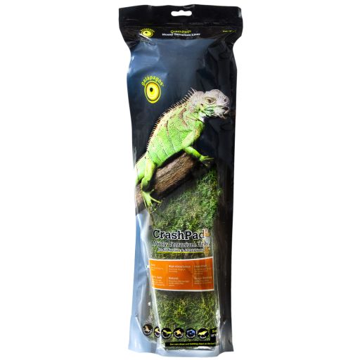 Galapagos Reptile Terrarium Mossy Crash Pad  18  x 36  Header Pouch