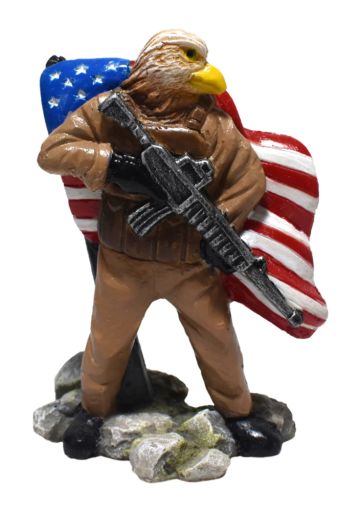 Hikari USA American Hero Series Resin Ornament