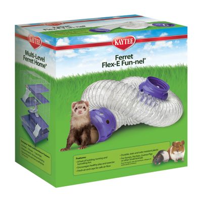 Kaytee Flex-E Fun-Nel  Flexible Tunnel for Ferrets  Guinea Pigs &amp; Small Animals