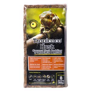 Galapagos Tropicoco Husk Coconut Reptile Bedding, 8-qt Bag