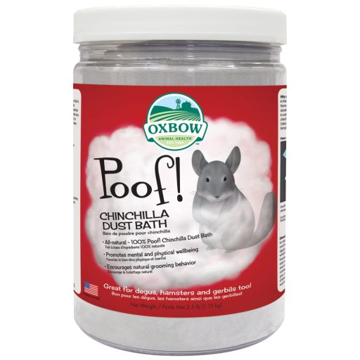 OxbowÂ® Poof! Chinchilla Dust Bath 2.5 Lbs