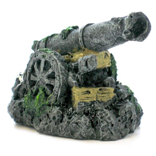 Penn Plax Mini Cannon Aquarium Decor - Mini Cannon Decor