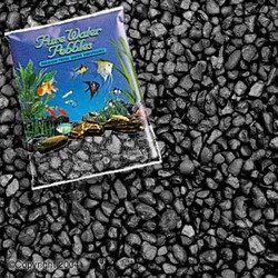 Pure Water Pebbles Black Aquarium Gravel 5lb