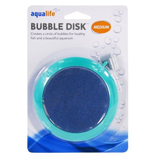 Penn-Plax Bubble-Disk Aquarium Air Stone Bubbler – 4-Inch
