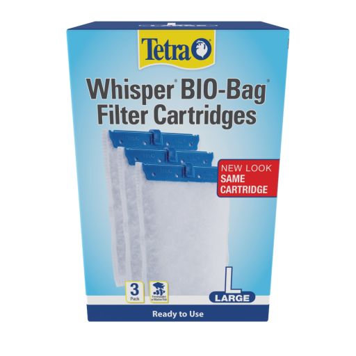 Tetra Whisper Bio-Bag Ready-to-Use Disposable Filter Cartridges for Aquariums  Large  3 Count