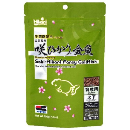 Hikari 7 oz USA Saki-Hikari Fancy Goldfish Basic Diet Balance Fish Food