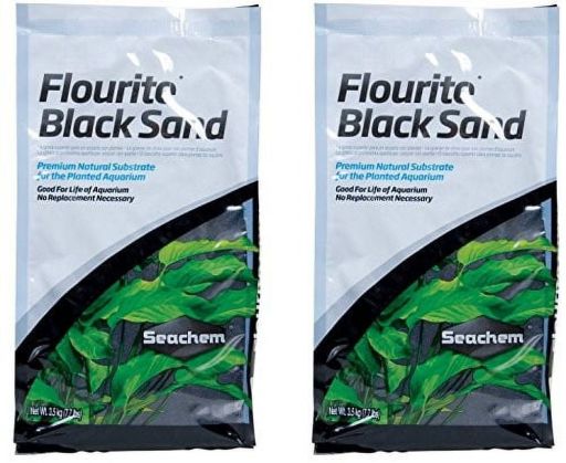 Seachem Flourite Black Sand Substrate  7.7lbs each