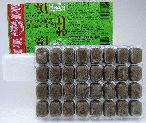 Hikari Bio-Pure Frozen Spirulina Brine Shrimp Fish Food  3.5 Oz  32 Ct