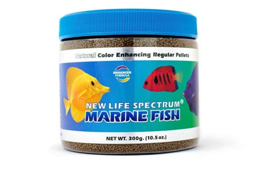 New Life Spectrum Marine Fish Food Pellets  Regular (1-1.5mm)  10.5 oz