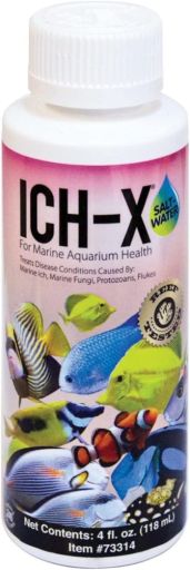 Hikari Aquarium Solutions Ich-X Saltwater &amp; Marine 4 oz. Bottle