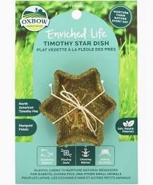 Oxbow Timothy Star Dish