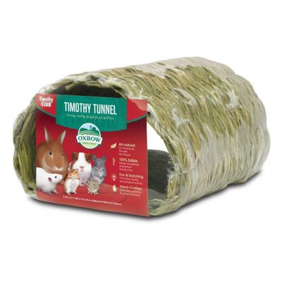 Oxbow Animal Health Timothy CLUB Timothy Hay Small Animal Tunnel Tan  One Size