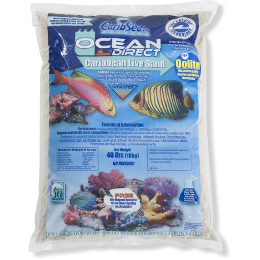 CaribSea Ocean Direct Live Aquarium Sand