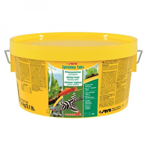Sera Spirulina Tabs, 2.000 Ml (1,4 Kg)
