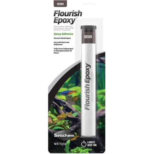 Seachem Flourish Epoxy - Secure Aquatic Hardscapes with Confidence