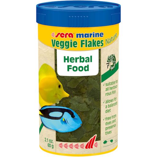 Sera Marin Veggie Flakes Nature Food, 2.1 oz.