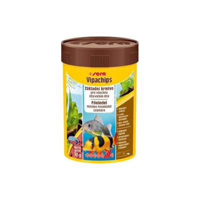 Sera Vipachips Nature Food, 1.3 oz.