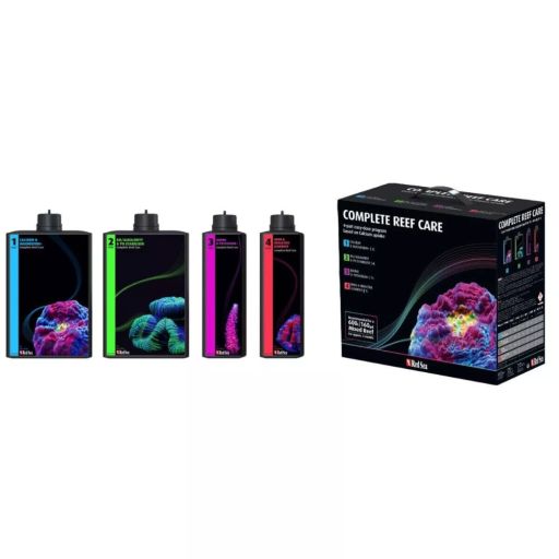 Red Sea 4-part Complete Reef Care Pack for Small, Medium &amp; Large Aquariums
