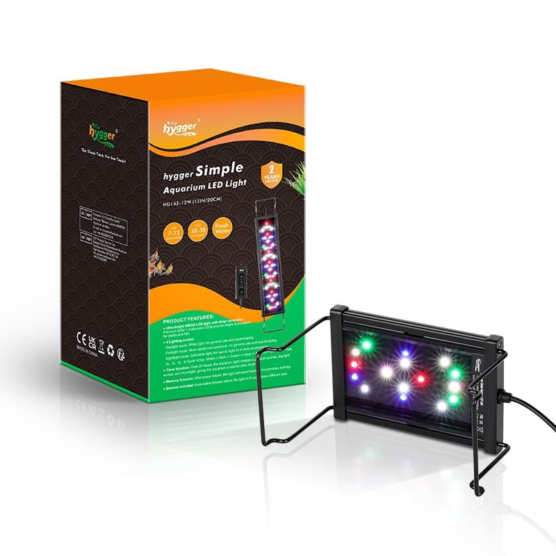 Hygger Simple Aquarium LED Light (7-12 Inches)