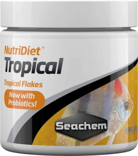 Seachem Nutridiet Tropical Flakes - 0.5 oz