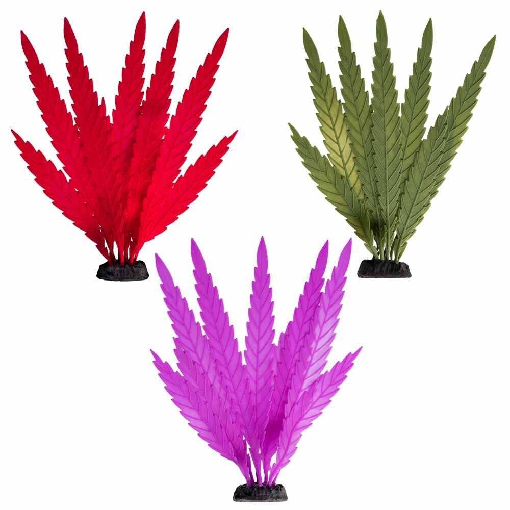Aquatop Seaweed/Grape Silicone Plant 3pk