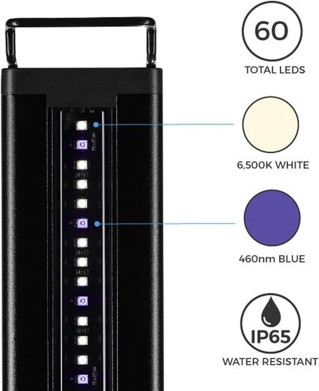 Current USA Satellite LED Fixture 18-24inch