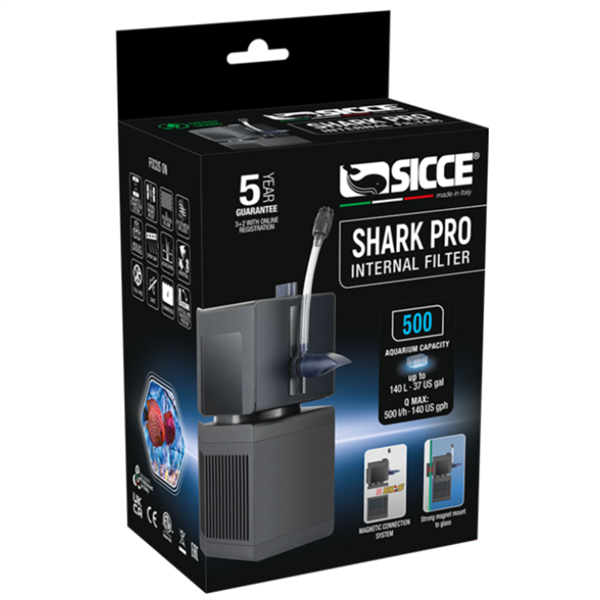 Sicce Shark Pro 500 Internal Filter
