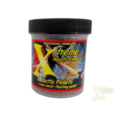 Xtreme Aquatic Foods Betta Pellets - 1mm Floating pellet 2.5oz