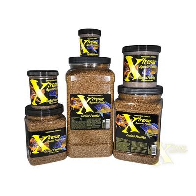 Xtreme Aquatic Foods Cichlid PeeWee™-1.5 slow-sinking pellet 20oz