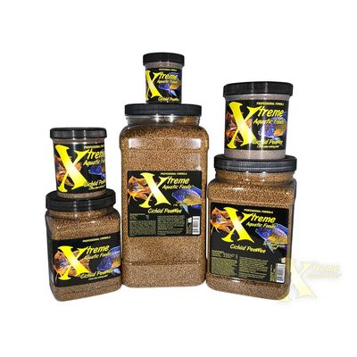 Xtreme Aquatic Foods Cichlid PeeWee™-1.5 slow-sinking pellet 5oz