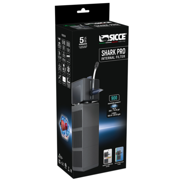 Sicce SHARK PRO 900 Internal Filter - 238 gph