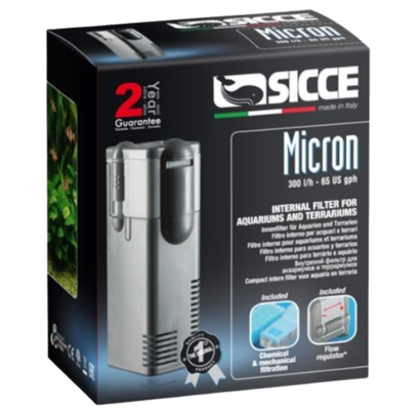 Sicce Micron Internal Filter - 65gph