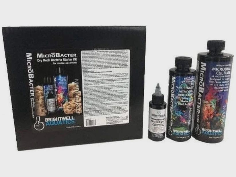 Brightwell MicroBacter Dry Rock Bacteria Starter Kit