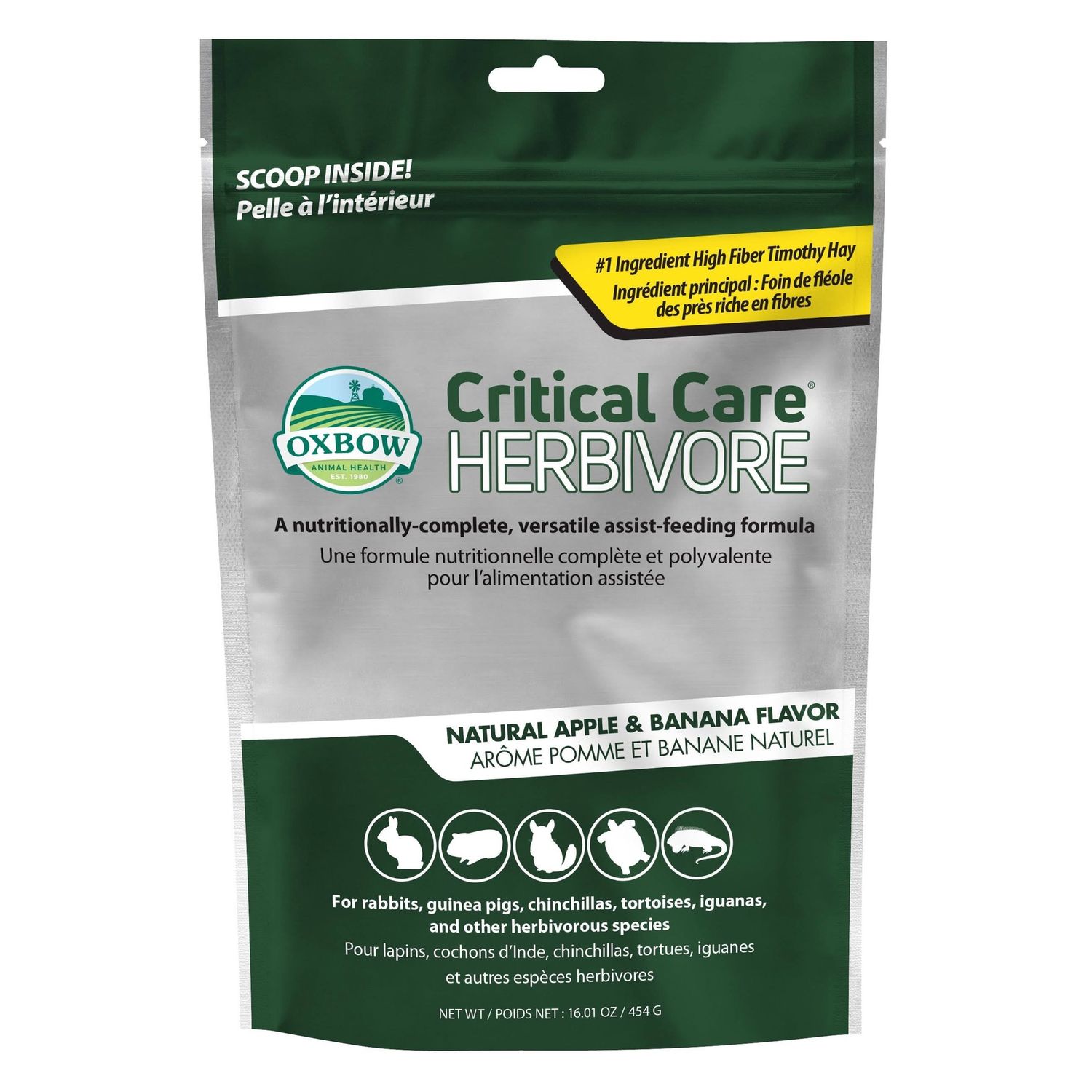 Critical Care Herbivore Apple/Banana 141 Grams