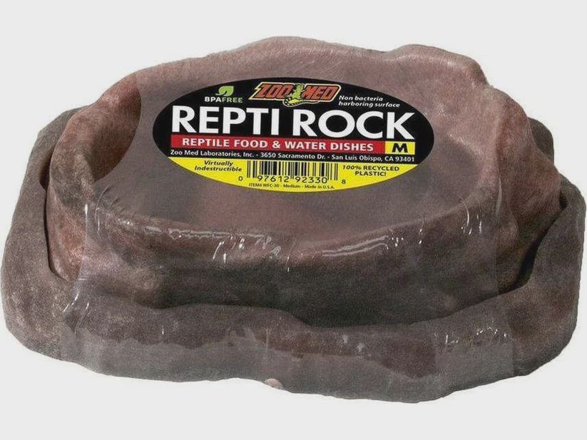 Zoo Med Combo Repti Rock Food &amp; Water Dish Medium