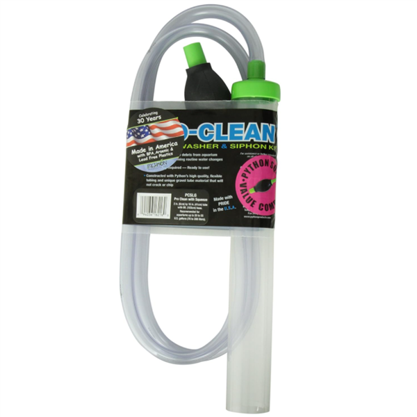 Python Pro Clean "Squeeze" Large 2" x 16" w/ 6ft Hose and Squeeze