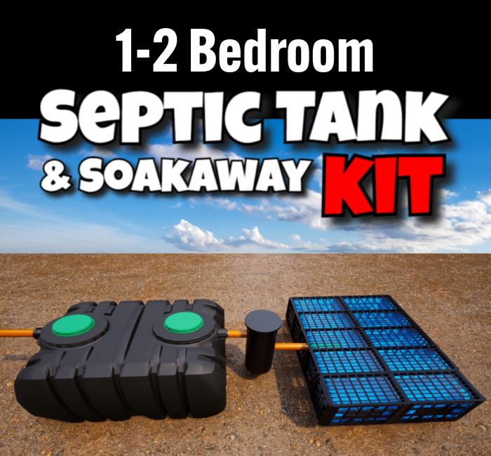 Septic Tank Soakaway Kit 1-2 Bedroom