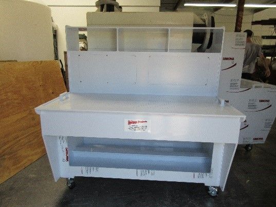 Custom Polypro Process Bench