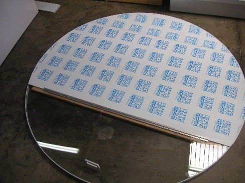 Hinged Polypro Open Top Cover w/ Acrylic for viewing