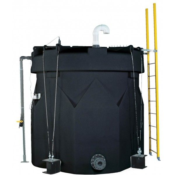 5,000gal Double Wall Tank - Black
