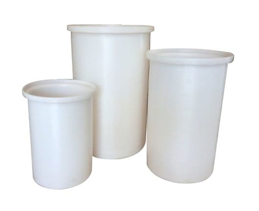 55gal Open Top, Flat Bottom Cylindrical