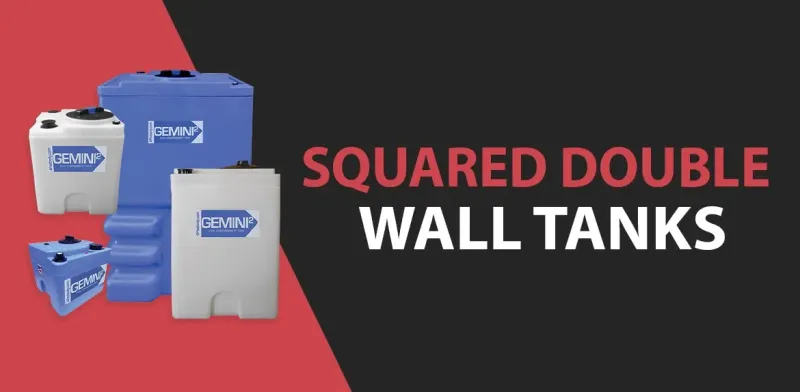 Squared Double Wall Tanks