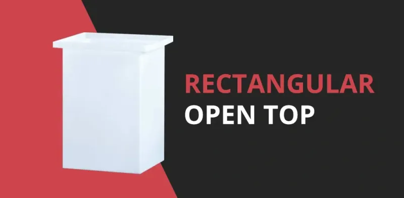 Rectangular Open Top Tanks