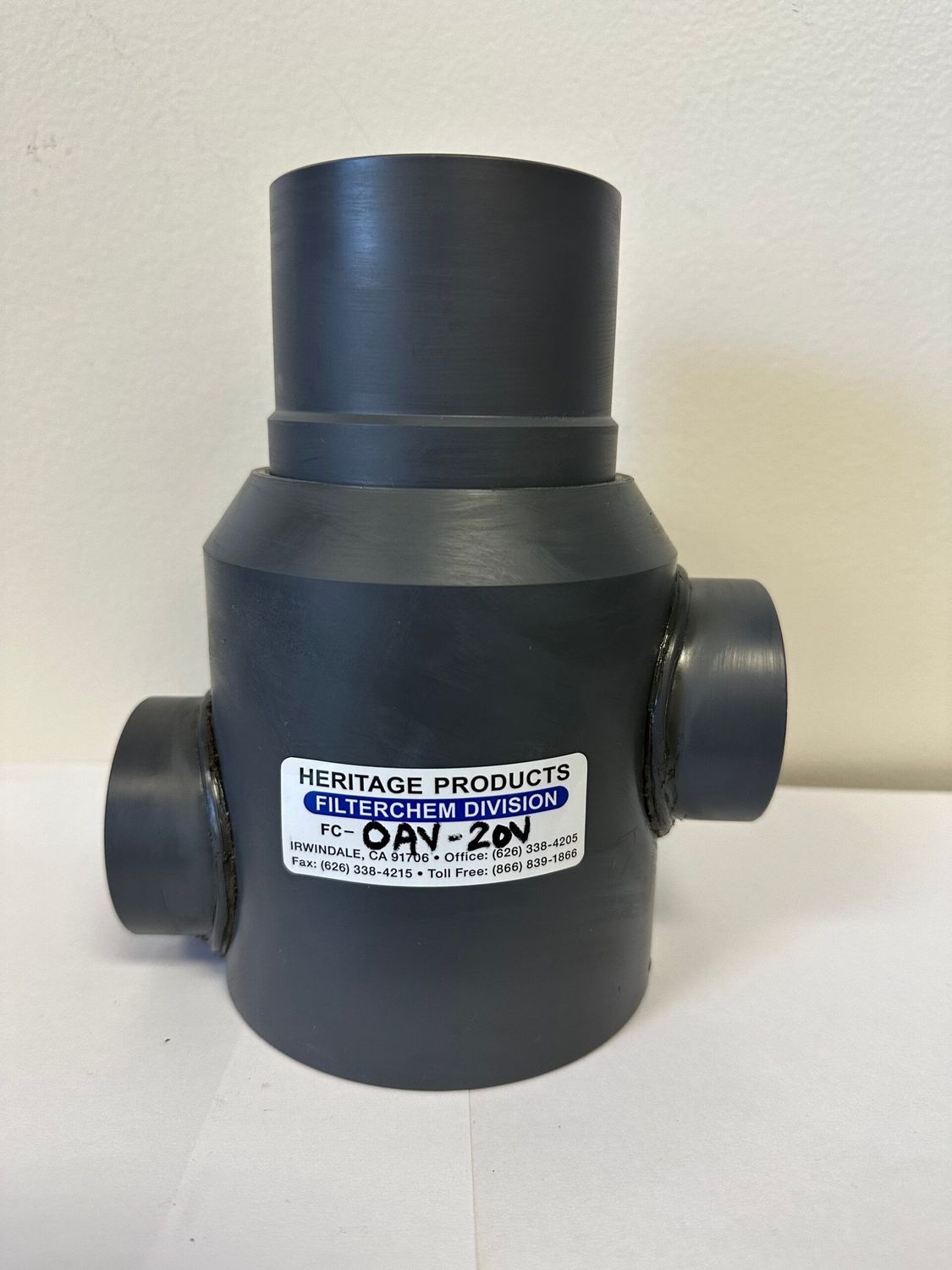 One Way Air-Operated Valve