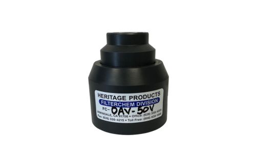 One Way Air-Operated Valve, Choose: FC-OAV-25V - 1/4" Air Operated Valve PVC