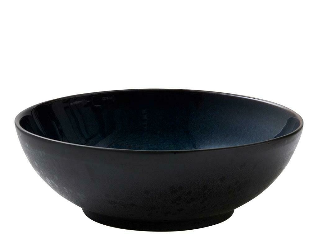 Bitz salatskál 30cm svört/dökkblá