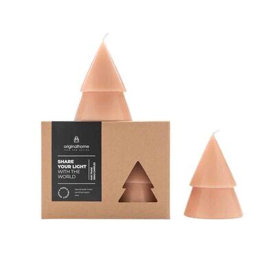 Kerti - Xmas Tree Peach 2 stk. Kerti - Xmas Tree Peach 2 stk.