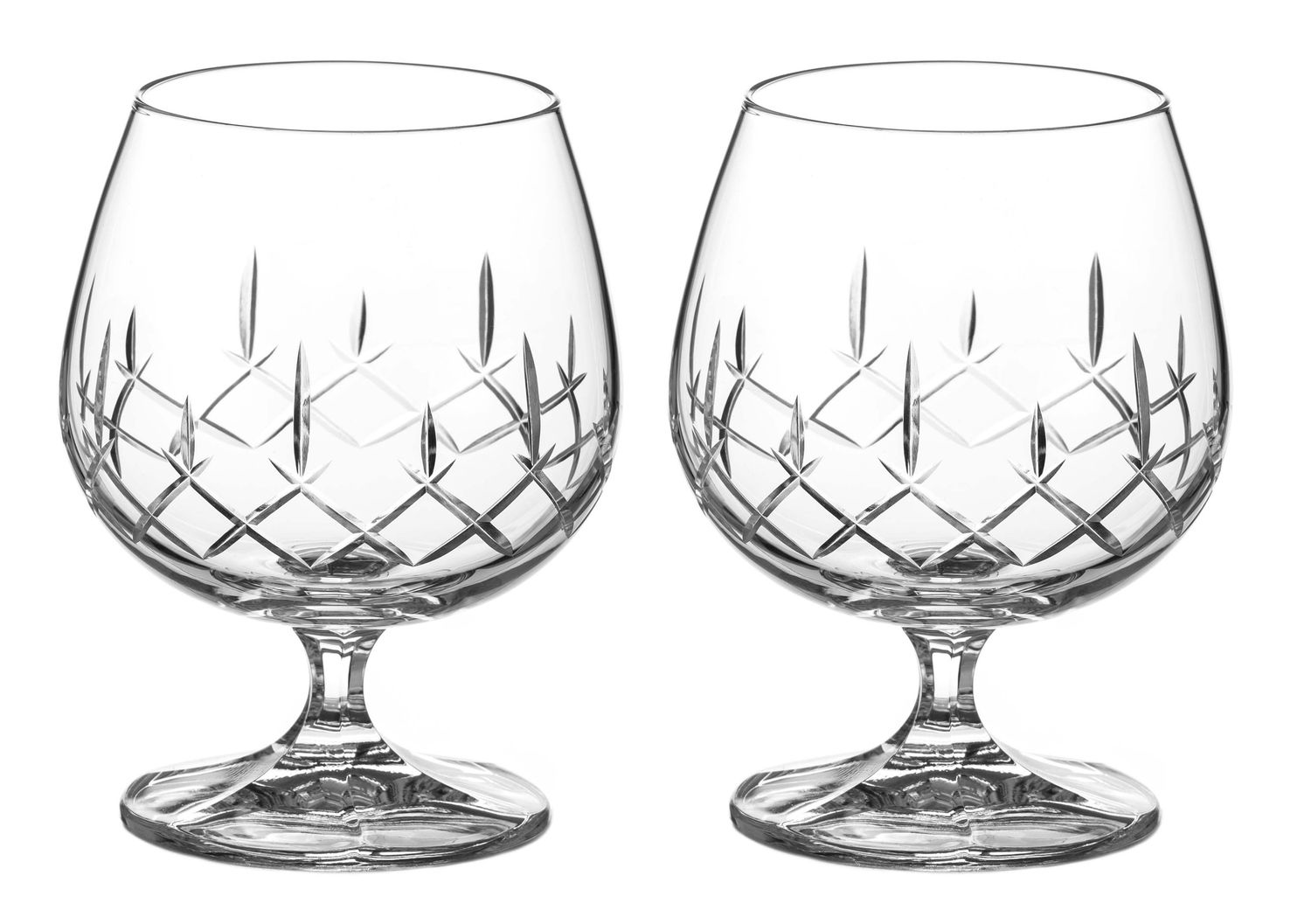 Classic cognac glös 2 stk​
