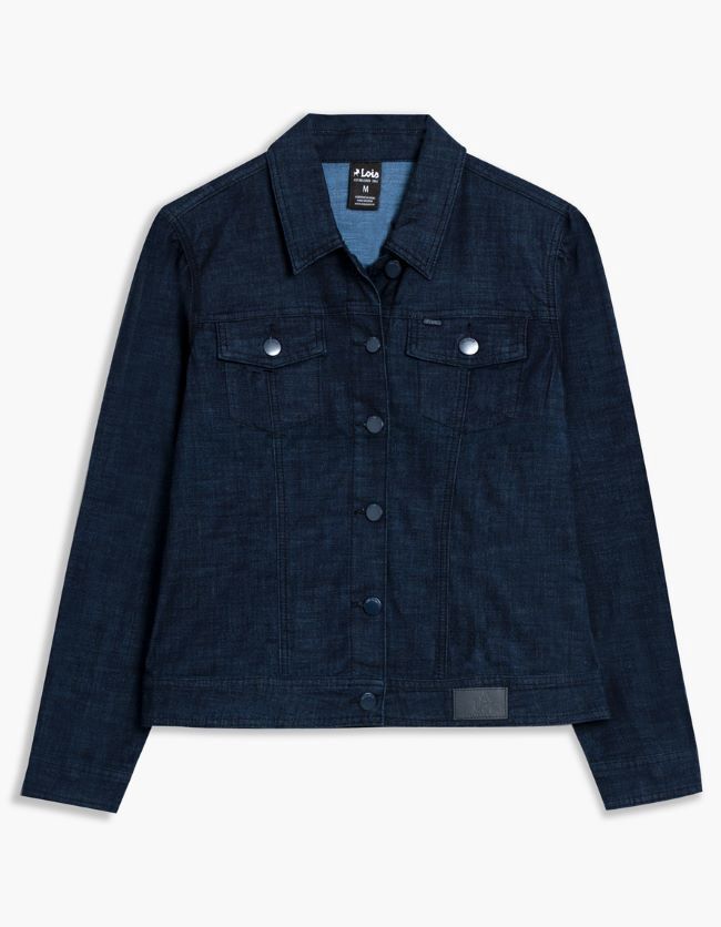 Brenda Jean Jacket, Colour: Dark Rinse, Size: XSmall